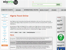 Tablet Screenshot of nigeria.to